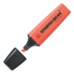 MARCADOR FLUORESCENTE STABILO BOSS CORAL MELOS