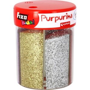 PURPURINA FIXO BOTE 6 COLORES 80GR