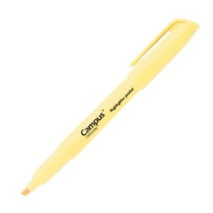 MARCADOR FLUORESCENTE PEN CAMPUS AMARILLO PASTEL