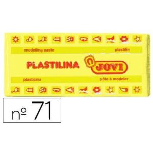 PLASTILINA 71/S AMARILLA LIMON MEDIANA