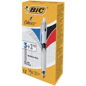 BOLI BIC 4 COLORES MULTIFUNCION