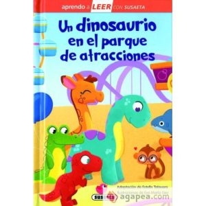 UN DINOSAURIO EN EL PARQUE DE ATRACCIONES