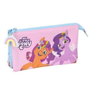 PORTATODO TRIPLE MY LITTLE PONY "WILD & FREE"