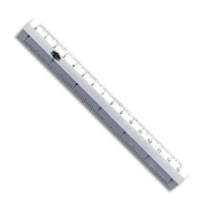 REGLA PLANA ALUMINIO 50CM BLISTER
