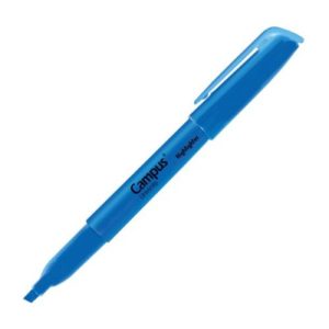 MARCADOR FLUORESCENTE PEN CAMPUS AZUL