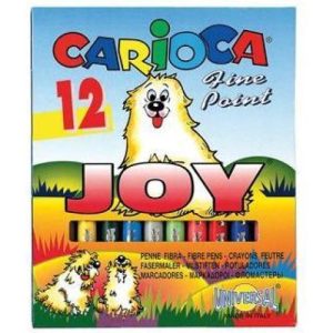 ROTULADOR CARIOCA JOY 12 COLORES SURTIDOS