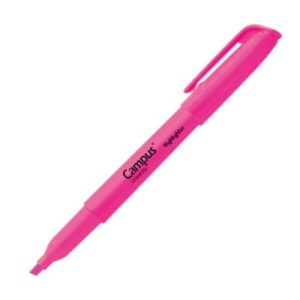 MARCADOR FLUORESCENTE PEN CAMPUS ROSA PASTEL