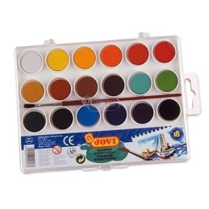 ACUARELA 18 COLORES JOVI