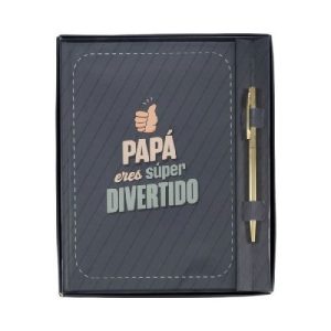 LIBRETA CON BOLIGRAFO PAPA (6 - 12)