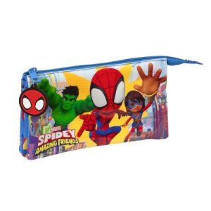 PORTATODO SAFTA TRIPLE SPIDEY TEAM UP