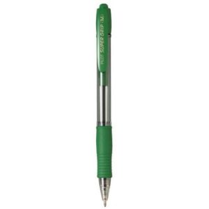 BOLIGRAFO PILOT SUPER GRIP VERDE