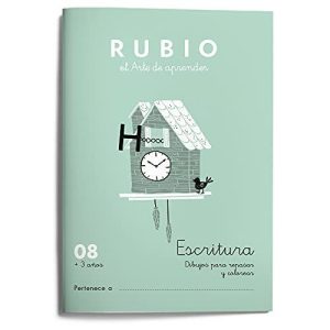 RUBIO ESCRITURA 08 DIBUJOS NE 21