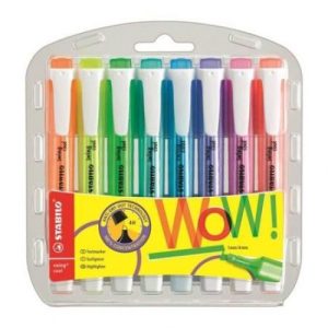 MARCADOR FLUORESCENTE STABILO SWING COOL 8UD