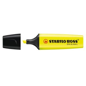 MARCADOR STABILO BOOS AMARILLO