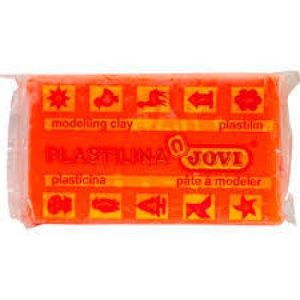 PLASTILINA PEQUEÑA 50 GRS NARANJA FLUOR