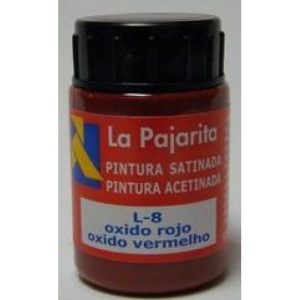 TEMPERA LA PAJARITA 35ML OXIDO ROJO L-8